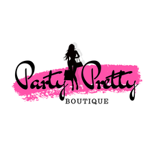 pink party pretty logo